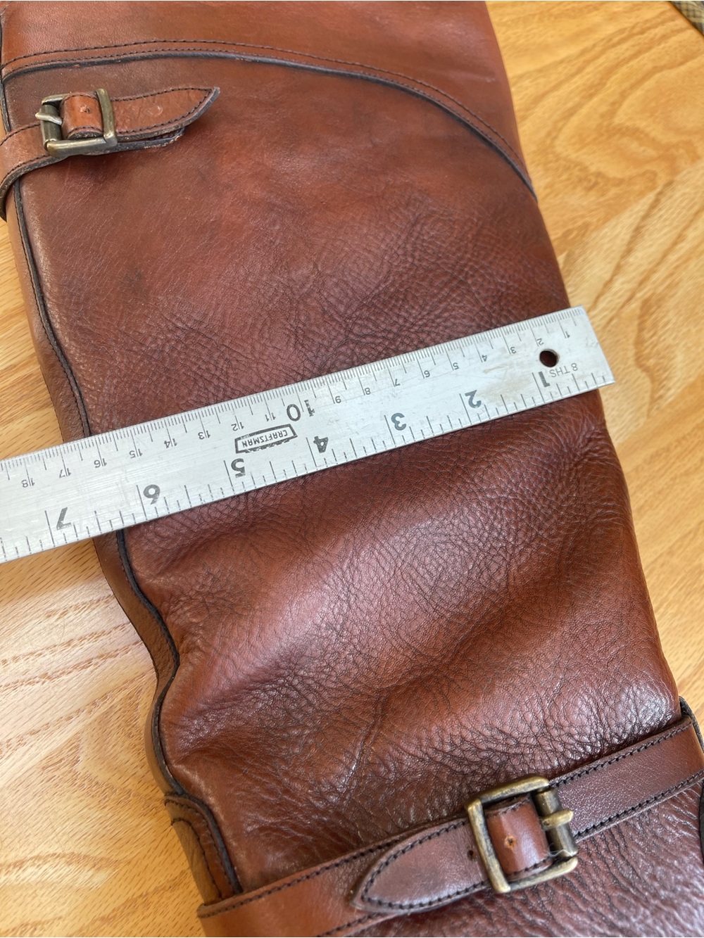 Frye Leather Knee-High Heeled Boots - Picture 6 of 16